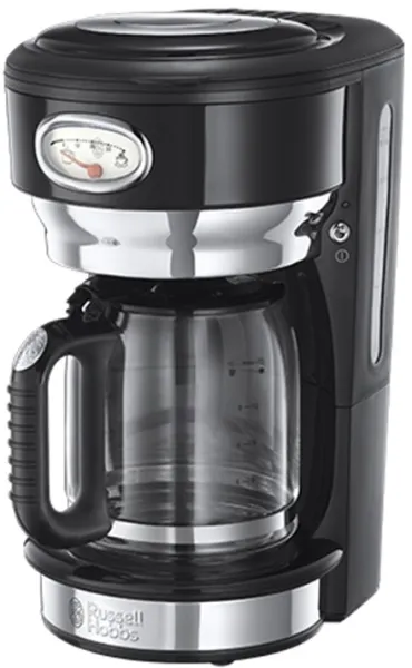 Russell Hobbs Retro Kaffemaskin Svart