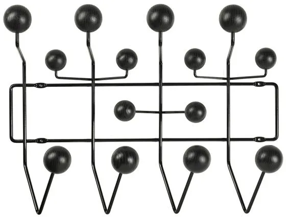 Vitra Hang It All Knaggrekke Sort Ask/Sort