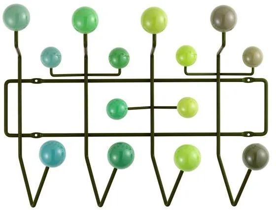 Vitra Hang It All Knaggrekke Grønn Multitone/Sort