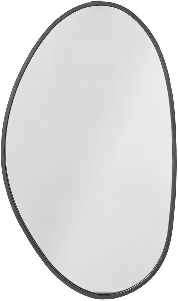 CREATIVE COLLECTION Faun Speil, Svart, Jern, L70xH40xW2 cm